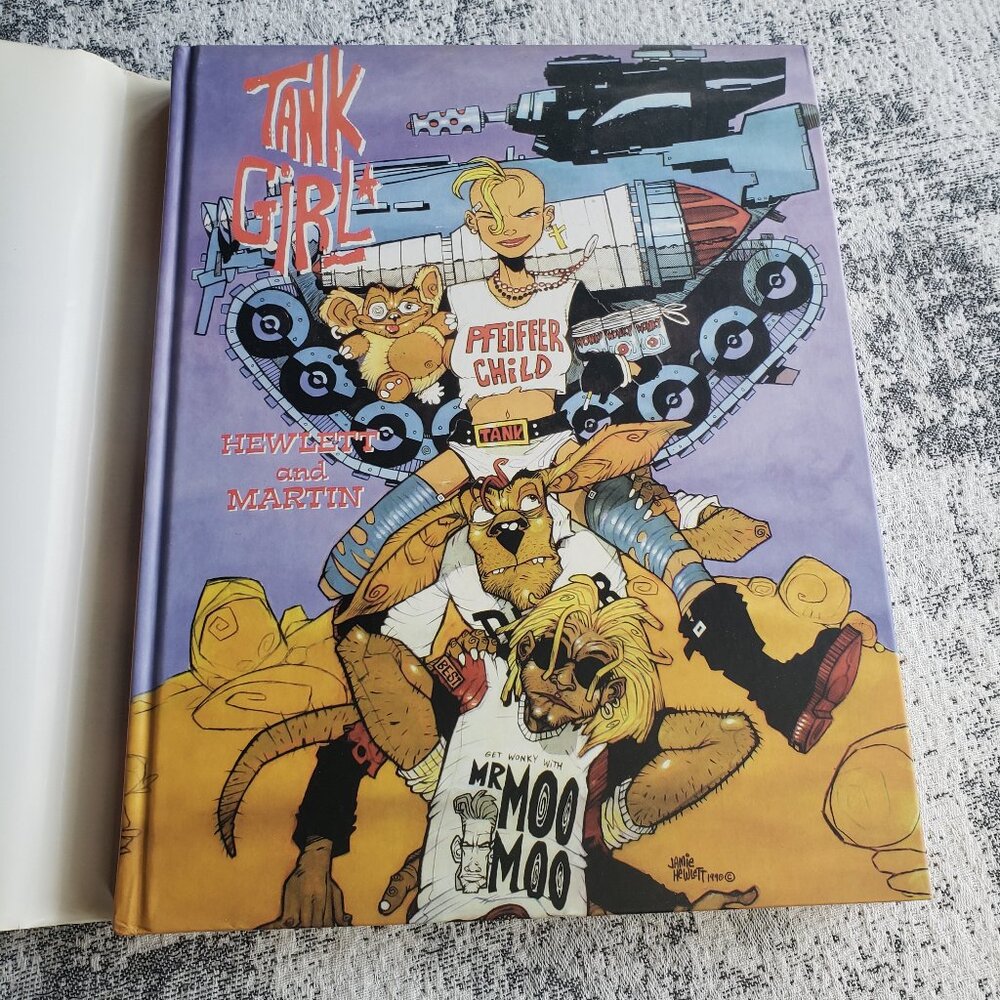 The Cream of Tank Girl Hard Cover Graphic Novel Comic Book First Edition 2008 - Picture 2 of 16